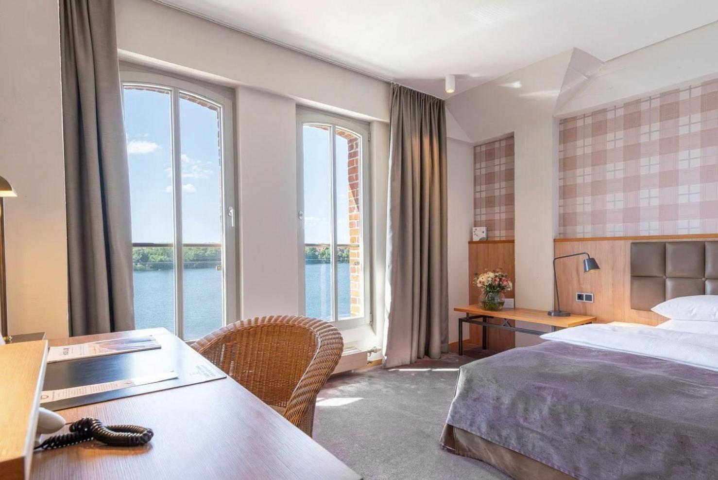 Hotel Speicher Am Ziegelsee Schwerin  Esterno foto