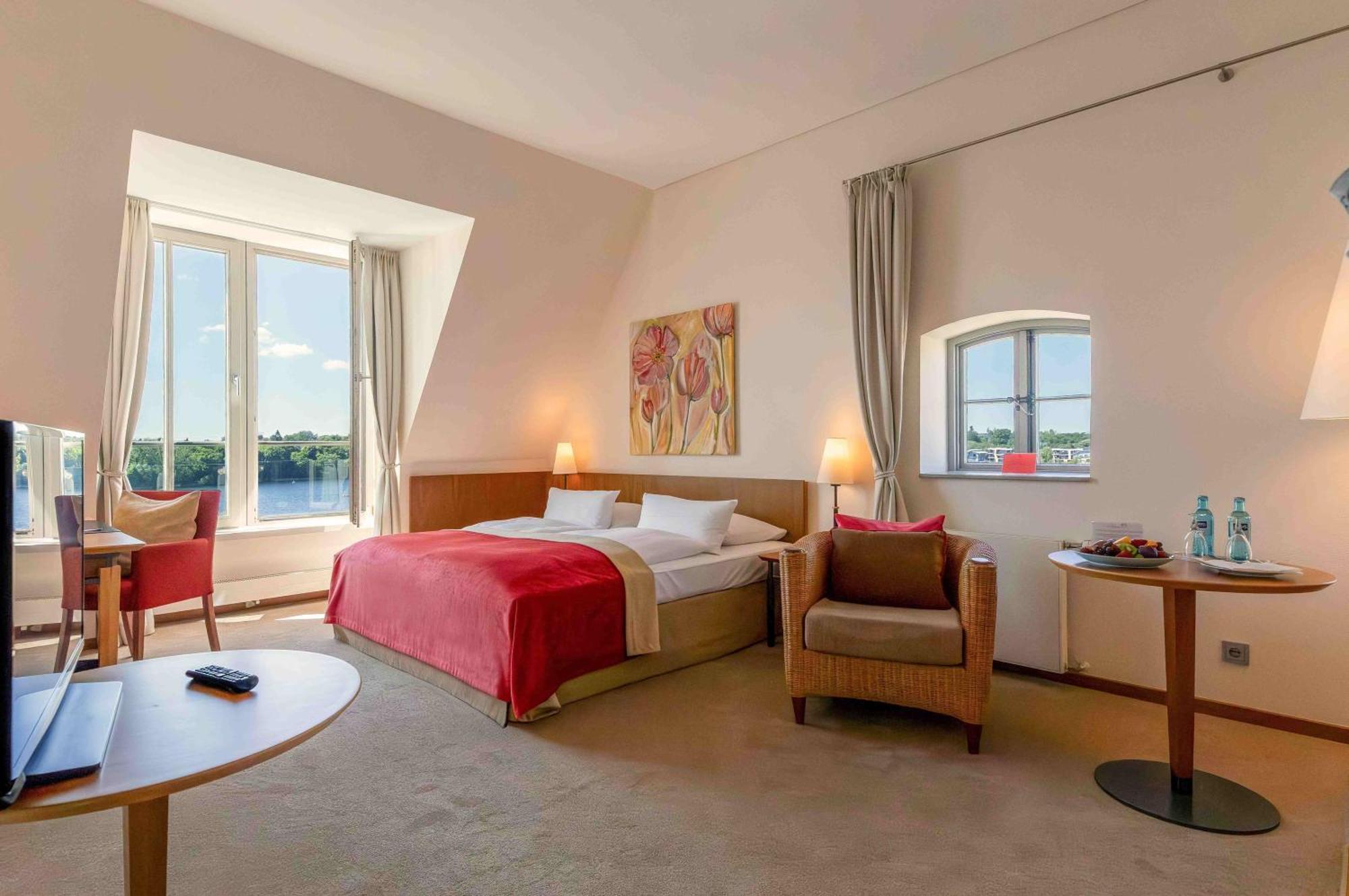Hotel Speicher Am Ziegelsee Schwerin  Esterno foto